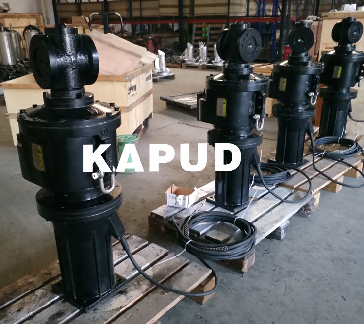 潜水推流器 5.5KW QJB5.5/4-2200/2-43 齿轮箱减速机