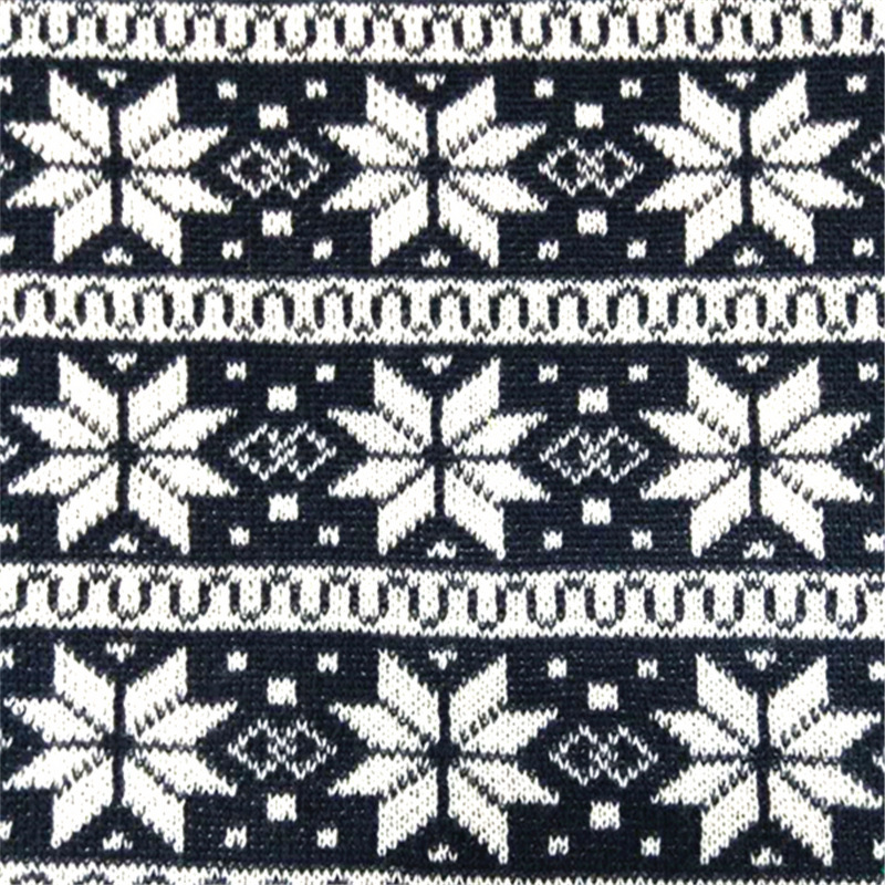 Fuente suministro directo de fábrica de una sola cara jacquard lana tela de punto juguetes de tela de punto/Vamp/ropa especial