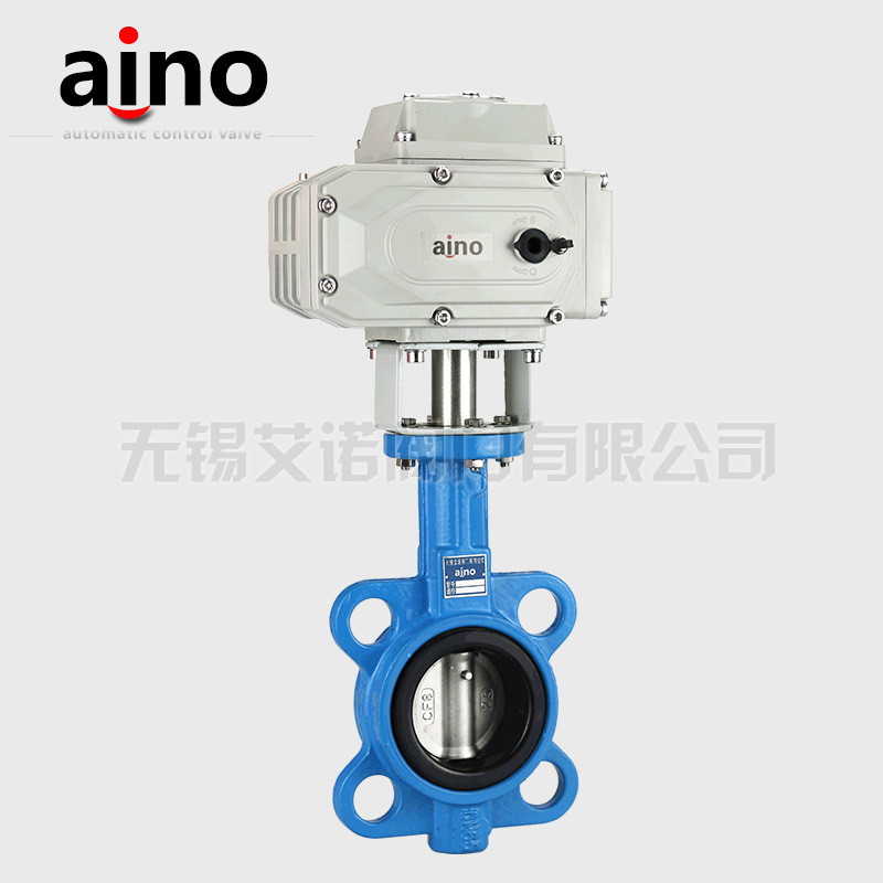 厂家供应AD971XP-16电动蝶阀 开关型对夹式不锈钢板蝶阀 DN40-500