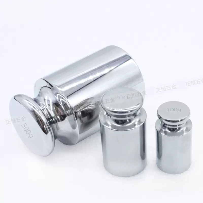 厂家批发镀铬1kg砝码一公斤天平校正砝码电子秤砝码不锈钢砝码