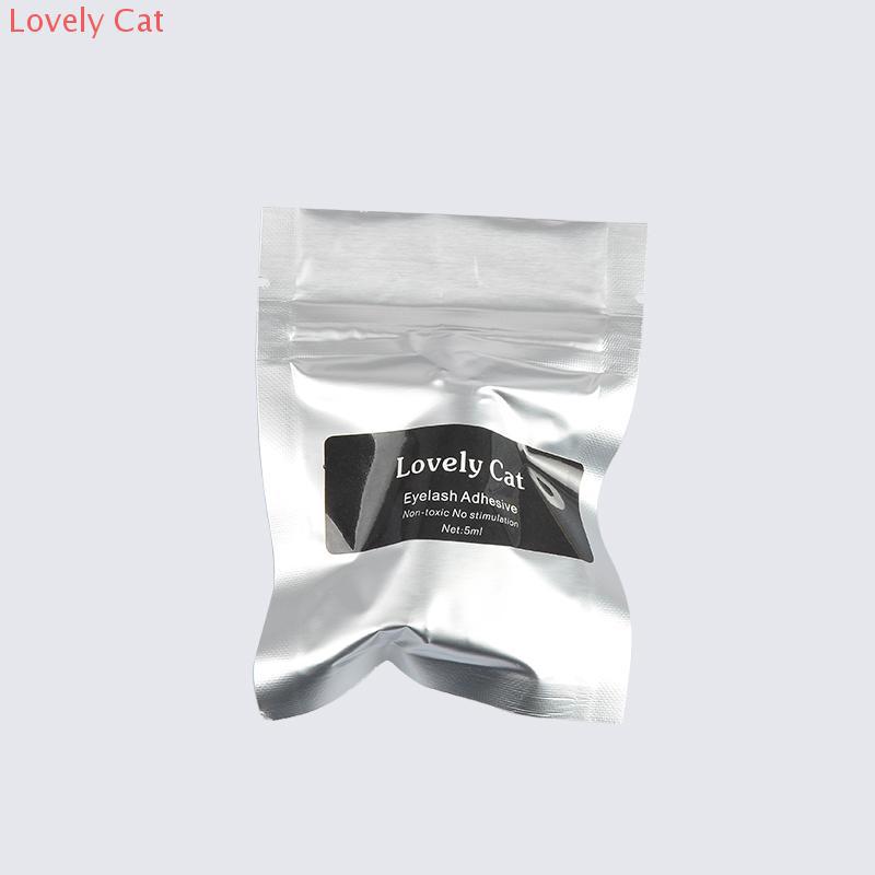LovelyCat pegamento de pestañas injerto inodoro puede abrir sus propios ojos injerto plantación de pegamento de pestañas