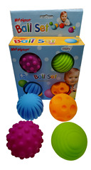 Rubber Ball Children Infant Massage Ball Pop Ball Puzzle Toy Smart Toy Assembly Ball Intelligence Ball