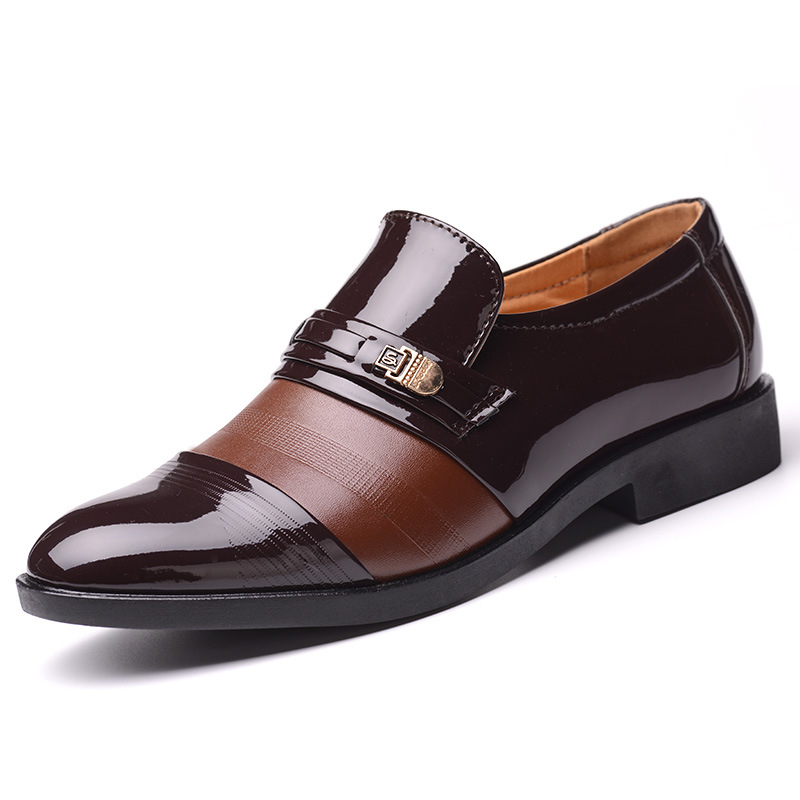 2021 spring men's business formal wear hollow leather shoes men's feet perforated Joker men's shoes a generation of hair