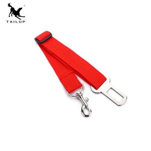 Best-selling pet car seat belt on Amazon platform Nylon cat and dog car traction rope with adjustable length