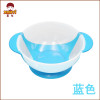 Baby non -slip double -ear wall -suck bowl Baby suction cup suction cup sucking bowl magic bowl training bowl