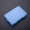 Plastic storage box, electronic detachable storage system, 24 cells