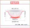 Baby non -slip double -ear wall -suck bowl Baby suction cup suction cup sucking bowl magic bowl training bowl