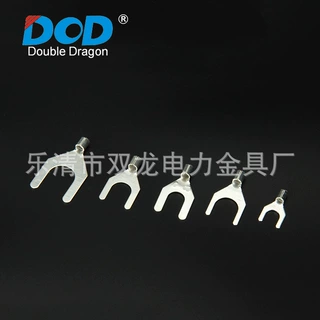 上乘质量 冷压叉形端头UT2.5-4 冷压端子 冷压接头 冷压铜端头
