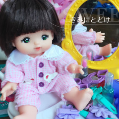 超像米露の人形の裸の子供の体の服のテントの手押し車の食事の椅子のままごとの部品の女の子のおもちゃの卸売り