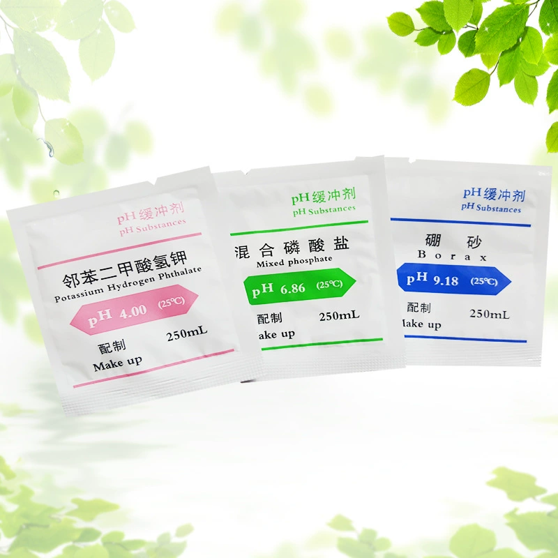 Реагент буфера метра кислотности реагента раствора буфера Ци Вэй 3 пакета реагент 6,86 национального стандарта/4,00/9,18/Европейский стандарт