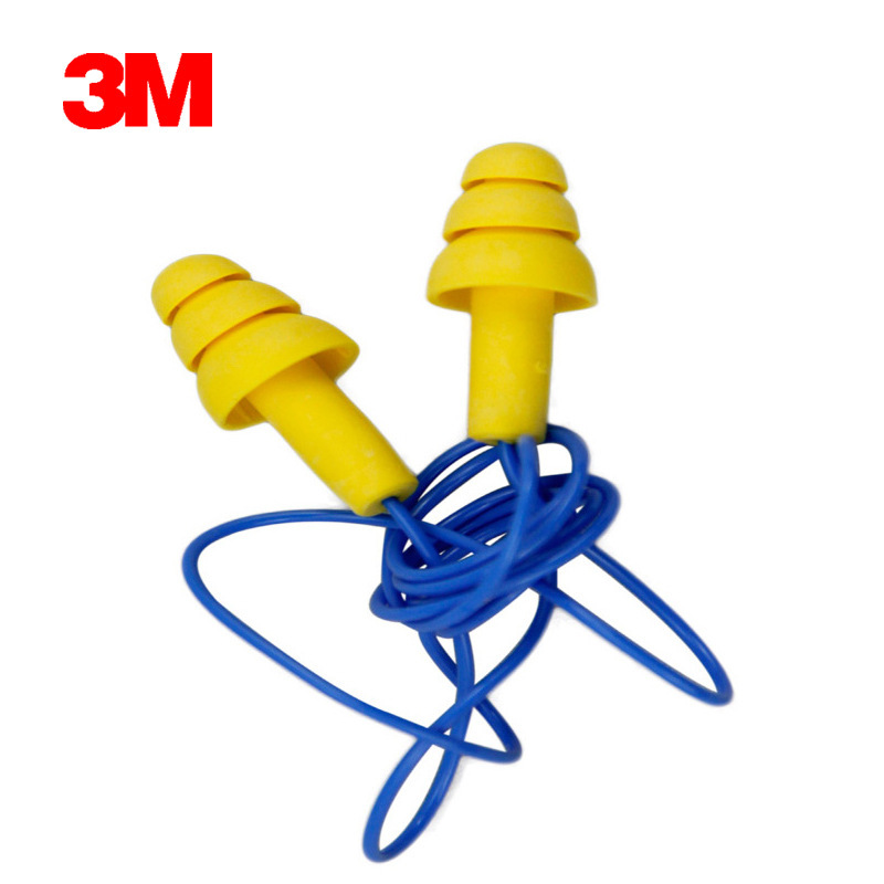 3M340-4004防噪音耳塞 工作环境防护耳塞 机床机械打磨降噪音批发