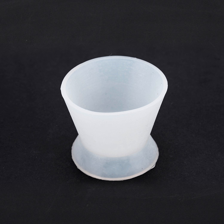 Taza de autocurado dental Dental Material oral de goma de silicona taza de autocurado taza de mezcla de polvo adhesivo dental taza de mezcla taza de goma