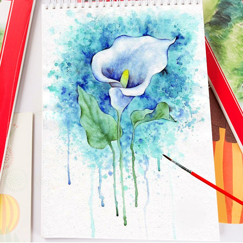 Блокнот для акварели (Faber-Castell) 230 г/м², на пружине, форматы 8K и 16K