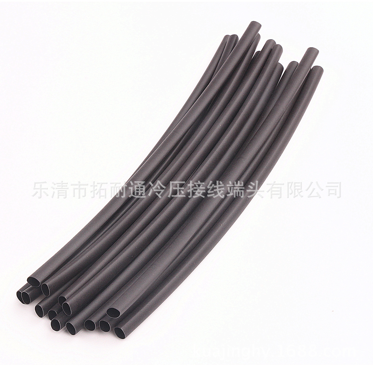 跨境电商 袋装热缩套管黑色版70pcs 外贸热销爆款 环保套管