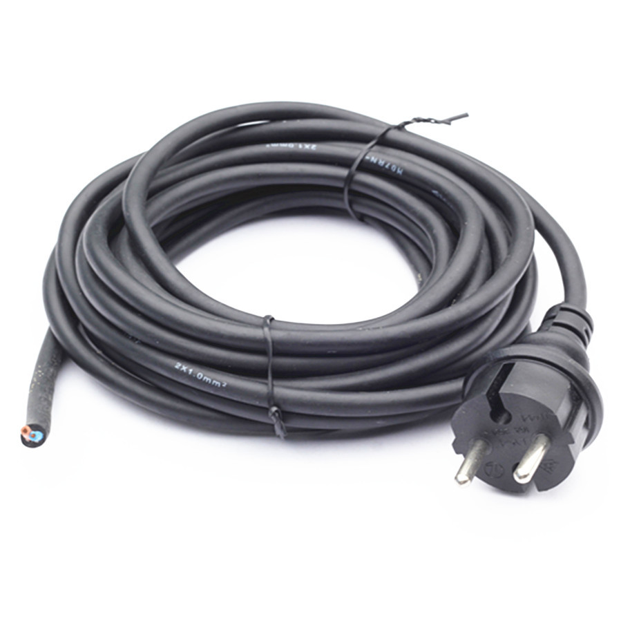 永睿欧标插头线 欧规三芯电线 欧式品字尾电源线 澳标 品字电源线