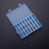 Plastic storage box, electronic detachable storage system, 24 cells