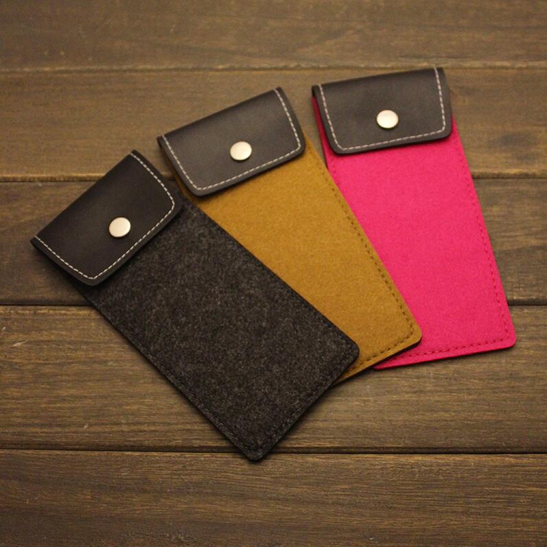 眼镜袋便携男款收纳包抗压毛毡简约墨镜太阳镜袋眼镜套保护套