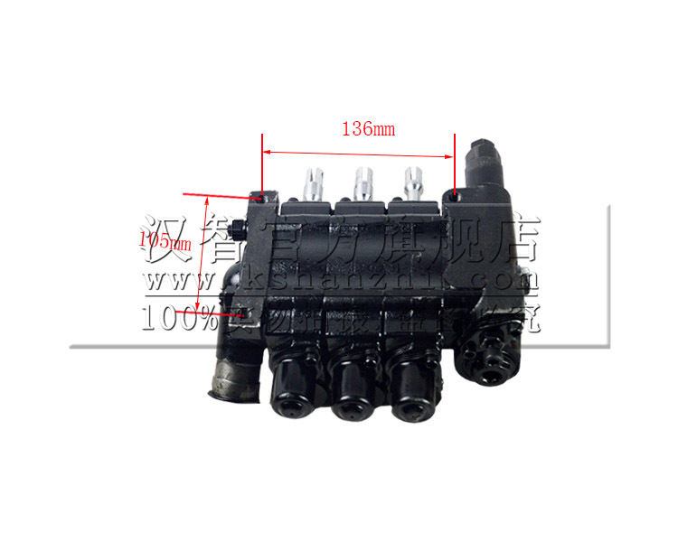 Válvula multidireccional de carretilla elevadora de tres vías CDB2-F15DY-03 acessorios de carretilla elevadora eléctrica de Hangzhou válvula hidráulica multidireccional