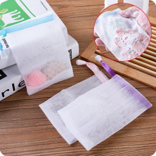 Japanese Foam Cleansing Hand Soap Foaming Net Bath Cleanser Foaming Net Can Hanging Soap Foaming