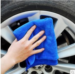 Special towel for automobiles absorbs water and thickens the car without damaging the car. Car washing cloth, car cleaning towel, ultra-fine fiber, large and small rag