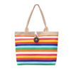 Rainbow ethnic shopping bag, one-shoulder bag, wholesale, 2023 collection, ethnic style