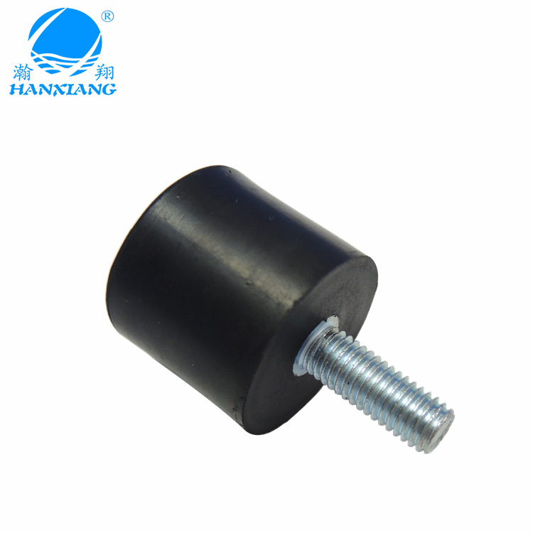 VE型橡胶减震器 m6螺丝圆柱形缓冲垫 加工
