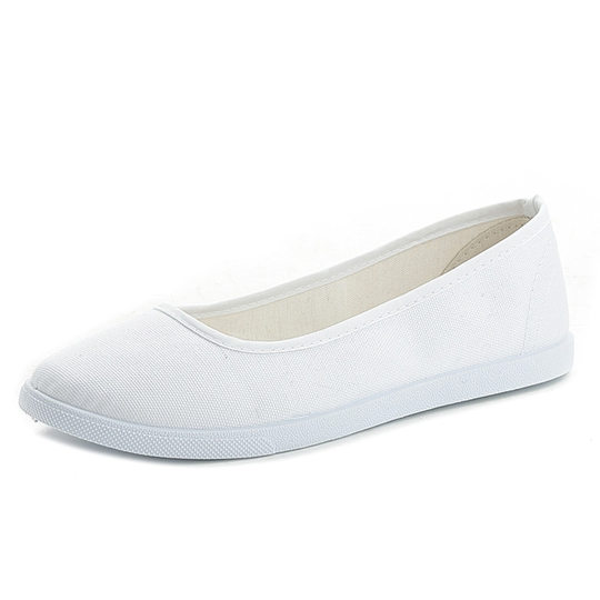 Nurse Shoes Women's White Flat 2023 Autumn New Hospital Work Beauty Shoes Old Beijing Cloth Shoes Women's White Shoes