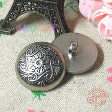 钮扣专卖 英伦风复古花纹电镀扣子大衣扣 服装辅料批发 15~25MM