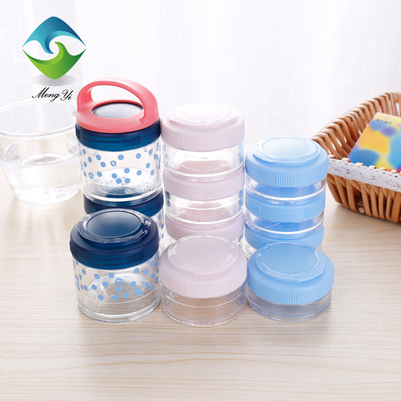 厂家组合型蛋白粉杯 食品级材料药盒时尚便携蛋白粉杯