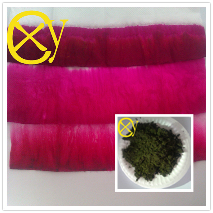 厂家生产碱性染料   玫瑰精冲淡后品名   碱性桃红  佛香染色用