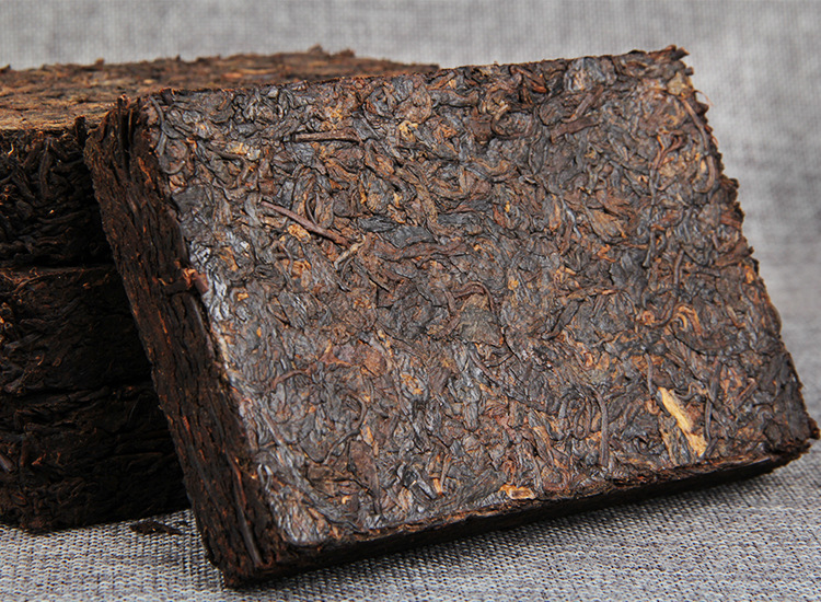 Wholesale Pu-erh Tea 2007 Aged Aroma Tea Menghai Jujube Aroma Pu-erh Brick Tea, Dark Tea 1kg Bamboo Shell Tea Brick