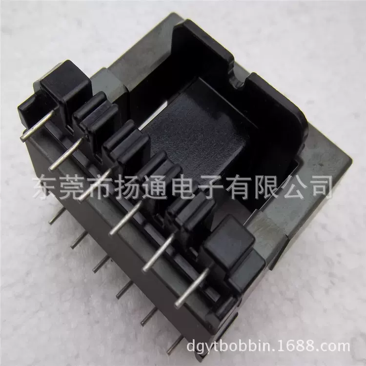 EE50变压器骨架电木骨架EE50高频骨架立式6+6欧洲电源卧式