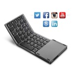 Легкая портативная ультратонкая клавиатура, bluetooth