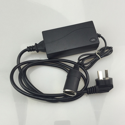 220V to 12V power adapter, car vacuum cleaner, refrigerator charging pump, home power 12V 5-point cigarette lighter