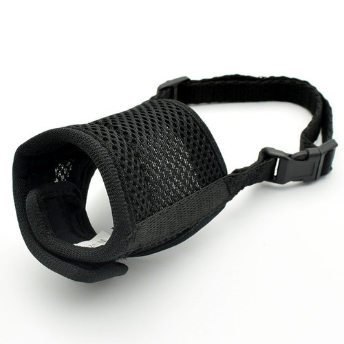 Mesh Nylon Pet Dog Mouth Guard Breathable Anti-Bite Anti-Bark Anti-Chew Japan Original