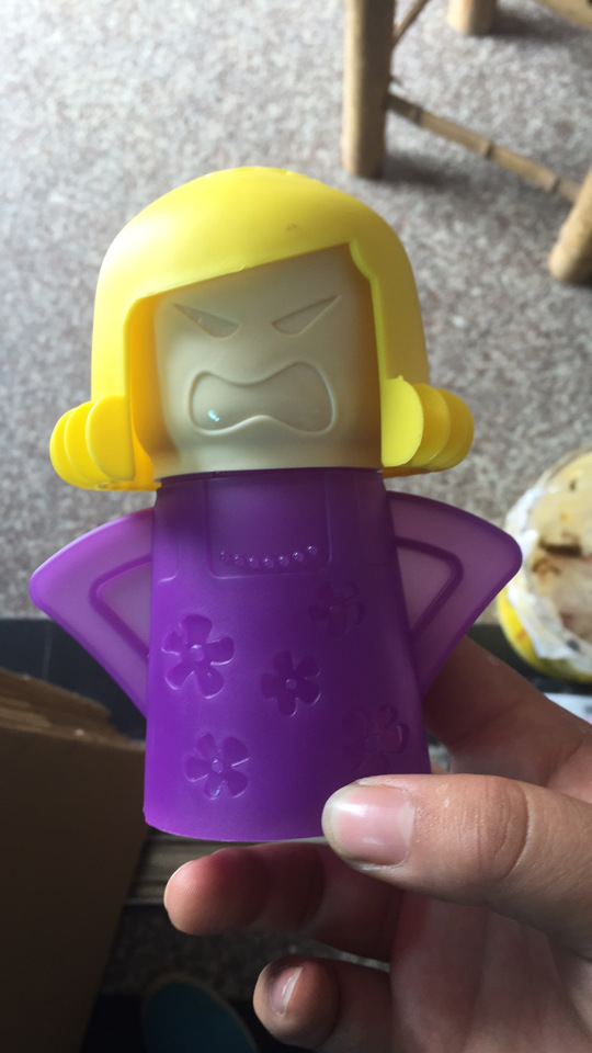 Transfronterizo TV nuevo producto enojado mamá MicrowaveCleaner horno de microondas limpiador en stock