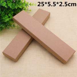 厂家可印logo天地盖牛皮纸盒长方形发簪礼盒收纳礼品包装盒批发