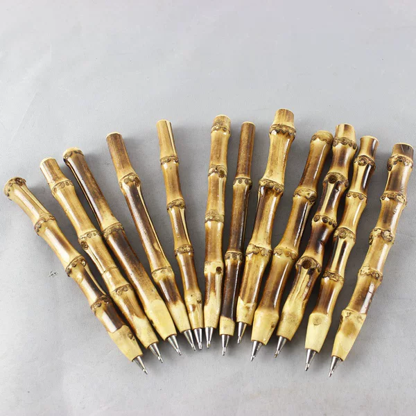 Bamboo Root Ballpoint Pen Purple Bamboo Root Natural Bamboo Whip Bamboo Pen for Gifts Creative Special Refill with Pen Cap