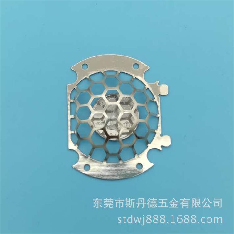 紫铜球面冲压拉伸件 紫铜球面网格罩 通风罩 球面铍铜屏蔽片