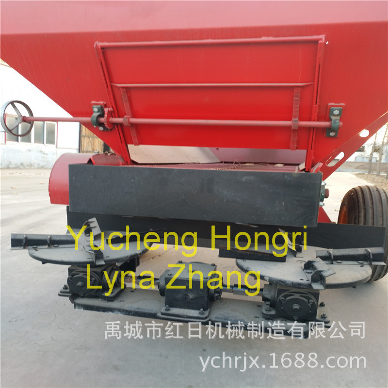 农家肥撒播机 拖拉机上带的电动撒肥机 有机畜便肥料抛撒车现货