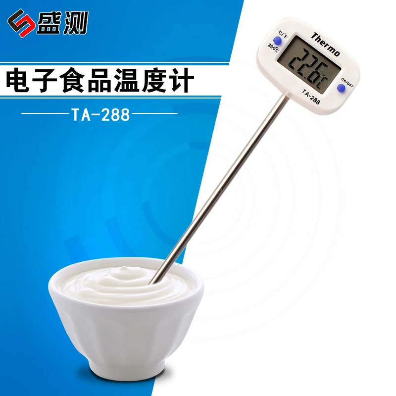Прямые продажи TA288 барбекю супер длинный зонд типа цифровой дисплей водяной термометр пищевой молочный термометр водяной термометр