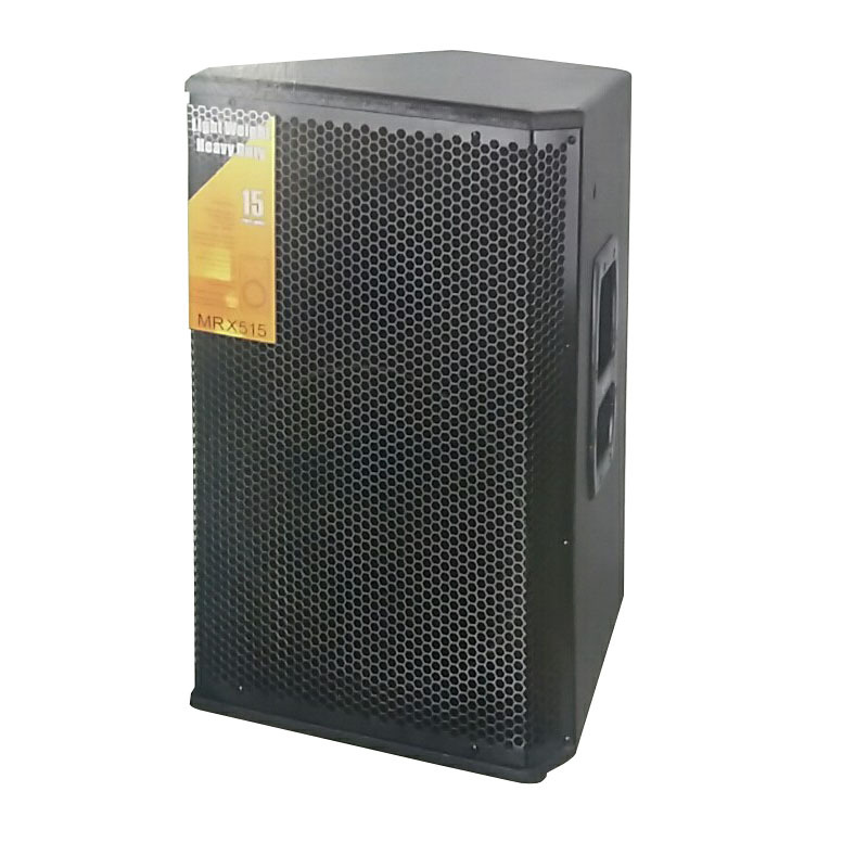 Equipo de audio profesional de ventas directas de fábrica único altavoz profesional pasivo de rendimiento de escenario interior y exterior de dos frecuencias de 15 pulgadas