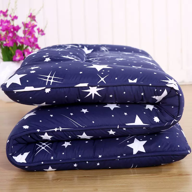 日式地铺加厚保暖防滑榻榻米床垫可拆洗双人睡垫1.5米床褥子1.8m