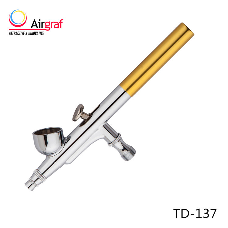 批发0.3口径2cc上壶TD-137双动喷笔