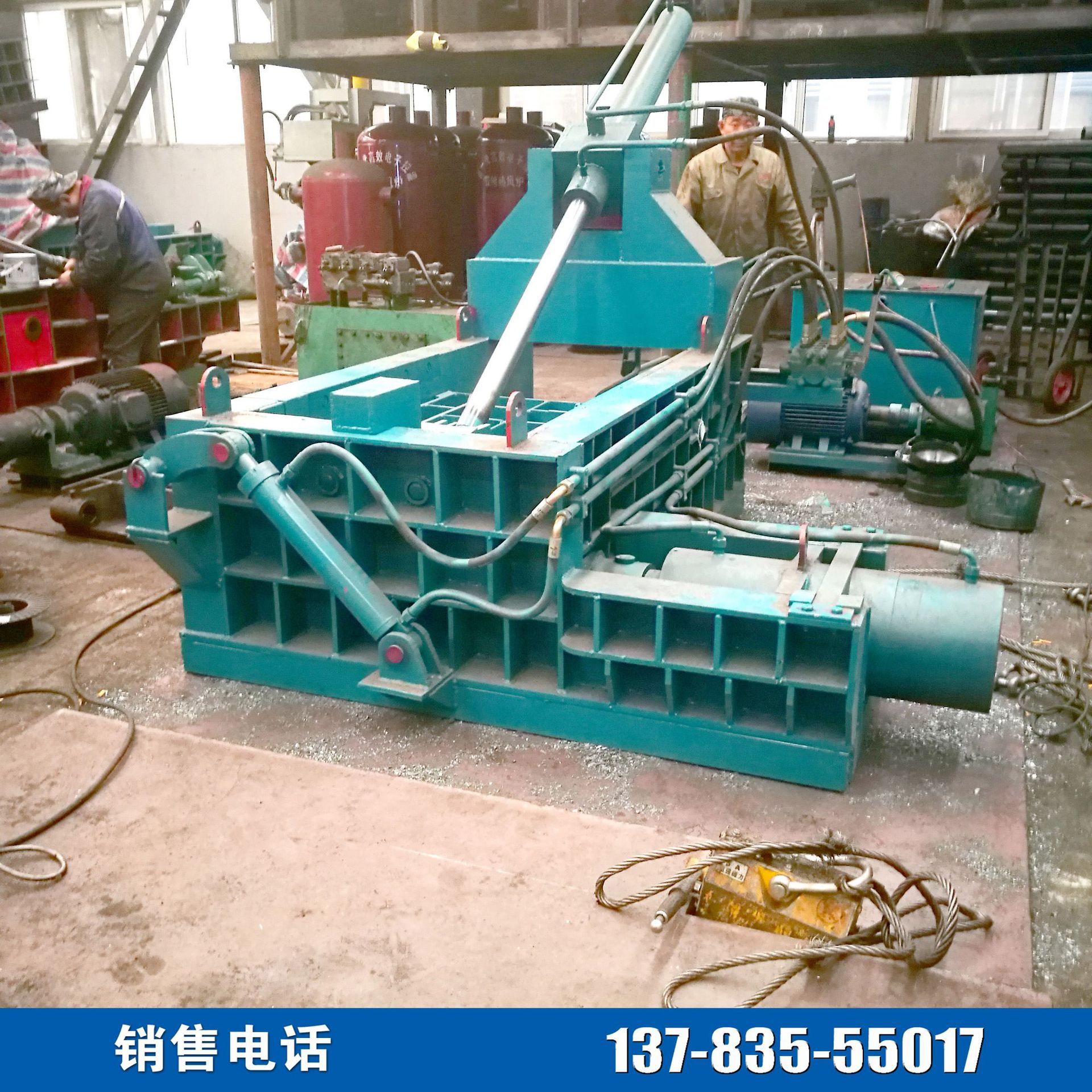 提高投炉速度卧式金属打包机 全自动液压型金属压块机 废铁打包机