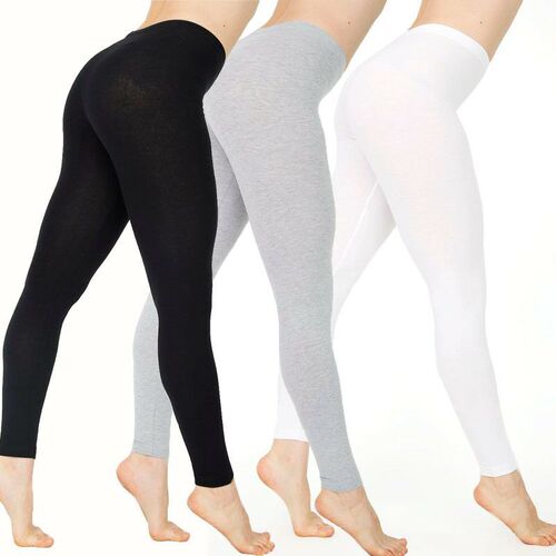 Women's Low-rise Fitted 9-inch Cotton Casual Toning Yoga Pants European and American Plus Size for Export and Wholesale