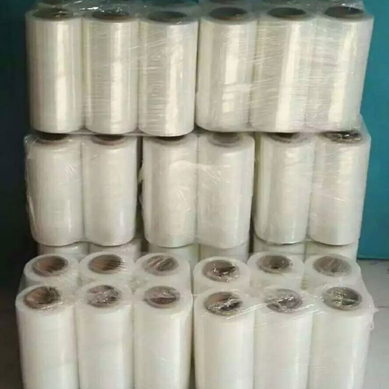 江门本地包装PE缠绕膜打包膜拉伸膜厂家批发45-50CM伸缩保护膜