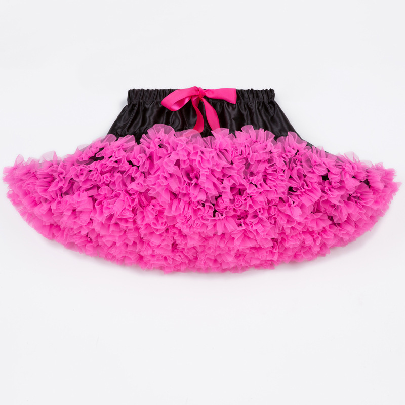 Song Ni flor niña tutu falda primavera verano niños vestido de un año falda de media longitud falda de conejo falda de princesa tutú