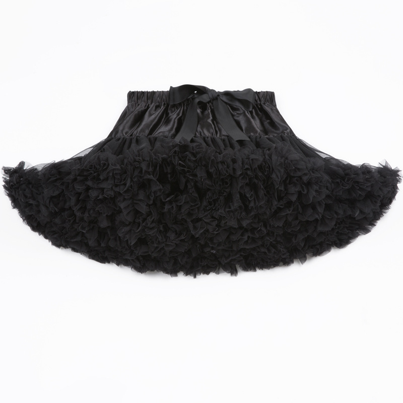 Song Ni flor niña tutu falda primavera verano niños vestido de un año falda de media longitud falda de conejo falda de princesa tutú