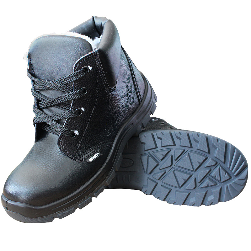 维尔赛福 WT903D 中帮加棉防砸防刺穿安全鞋棉鞋劳保鞋透气